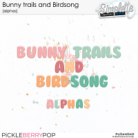 Bunny Trails and Birdsong (alphas) by Simplette