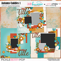 Autumn Cuddles 1 Templates by JB Studio and Neia Scraps