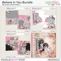 Believe in You Template Bundle