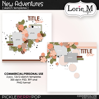 New Adventures Sketch Templates