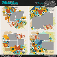 Everyday Miracles [Templates] by Cindy Ritter & Manu Scraps 