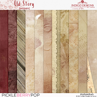 Old Story Papers Pack by Indigo Designs by Anna