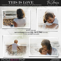 This Is Love ~ Out Of Bounds photo masks by TirAmisu design