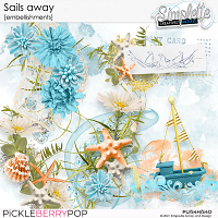 Sails away (embellishments) by Simplette