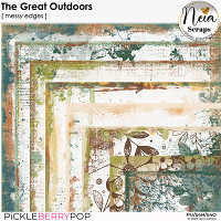 The Great Outdoors - Messy Edges - by Neia Scraps