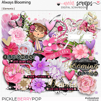 Always Blooming - Elements - by Neia Scraps 