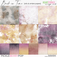 Back in Time Arty & Ombre Papers