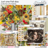 Just one Fall day (collection with free pack offered) by Simplette