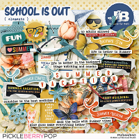 School Is Out Elements by JB Studio