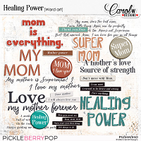 Healing Power-Word art