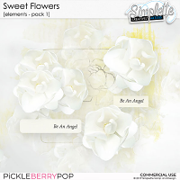 Sweet Flowers (CU elements) pack 1