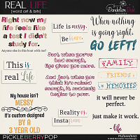 Real Life: Word Art