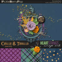 Chills & Thrills Mini Kit by Heartstrings Scrap Art