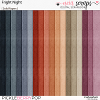 Frigth Night - Solid Papers - by Neia Scraps