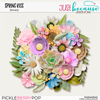 Spring Kiss Flowers by JB Studio