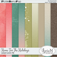 Home For The Holidays Paper Pack #3