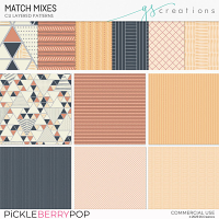 Match Mixes Layered Patterns (CU)