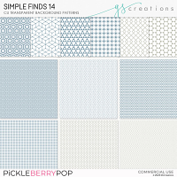 Simple Finds 14 Patterns (CU)