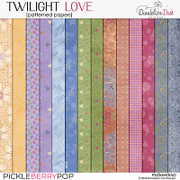Twilight Love: Patterned Papers