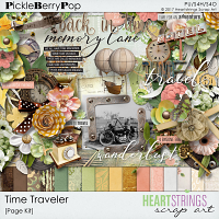 Time Traveler Page Kit