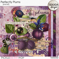 Perfectly Plums [mini kit] by Sekada Designs  