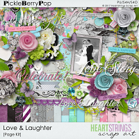 Love & Laughter Page Kit