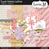 Sweet Holiday Wishes Add On/Mini Kit