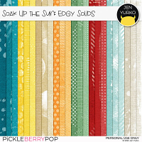 Soak Up the Sun: Edgy Solids