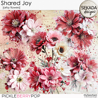 Shared Joy [artsy flowers] by Sekada Designs