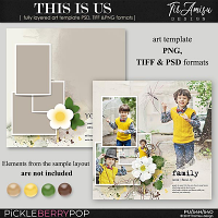 This Is Us ~ art  template 2 by Tiramisu design 