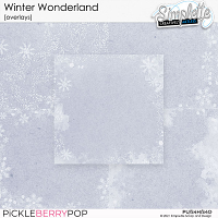 Winter Wonderland (overlays) by Simplette