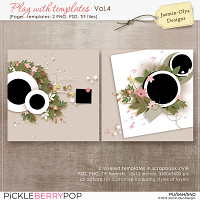 Play With Templates Vol.4 (Jasmin-Olya Designs)