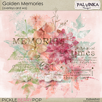 Golden Memories Overlays