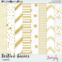 FESTIVE BASICS | papers by Bellisae Designs