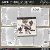 Life Stories Templates October 2022 Bundle 