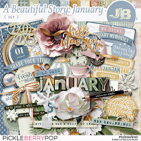 A Beautiful Story: January Kit by JB Studio