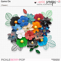 Game On - Flowers - by Neia Scraps