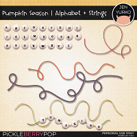 Pumpkin Season | Alphabet + Strings