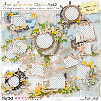 Sea Adventure -  Clusters Vol.2 (Jasmin-Olya Designs)