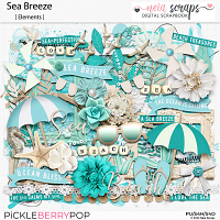 Sea Breeze -  Elements - by Neia Scraps