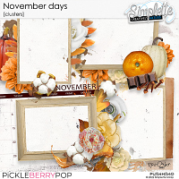 November Days (clusters) by Simplette