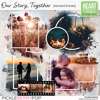 Our Story, Together Stacked Frames