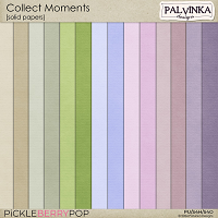 Collect Moments Solid Papers