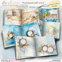 Sea Adventure - Photobook QPs Vol.2 (Jasmin-Olya Designs)