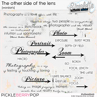 The other side of the lens (wordarts) by Simplette