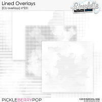 Lined Overlays (CU overlays) 231 by Simplette