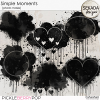 Simple Moments [photo masks] by Sekada Designs