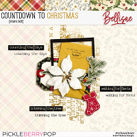 Countdown to Christmas Mini Kit by Bellisae Designs