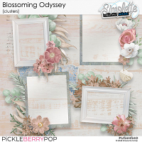 Blossoming Odyssey (clusters) by Simplette