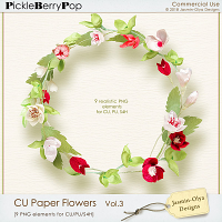 CU Paper Flowers Vol.3 (Jasmin-Olya Designs)